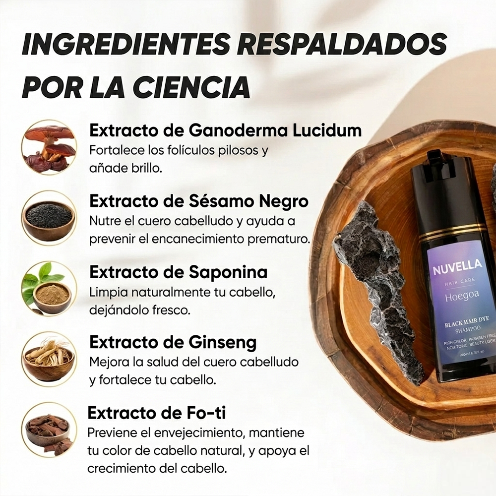 Shampoo de Tinte Nuvella